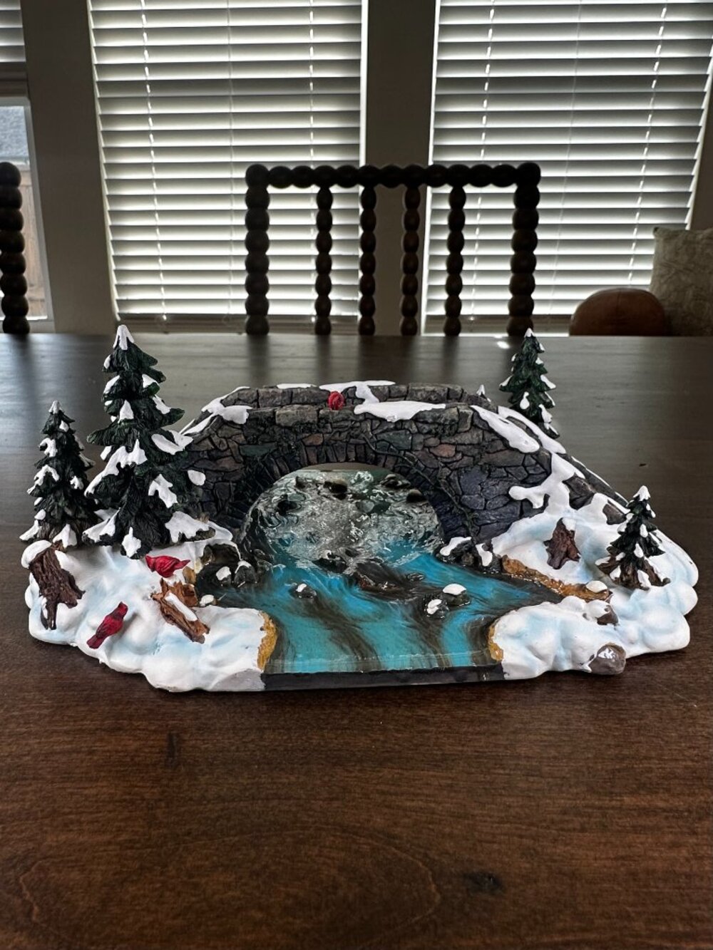 Dept 56 "Village Mill Creek Bridge" 52635 - Holiday Village Accessory - Retired